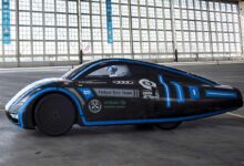 L’équipe a parcouru plus de 2 573 kilomètres avec une seule charge de batterie.
