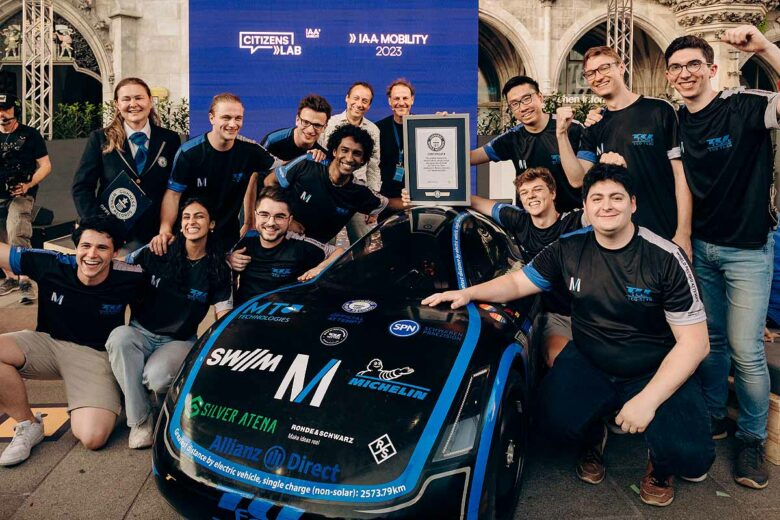 Les étudiants de la TUM ont battu le record du monde de la voiture électrique avec la plus grosse autonomie.