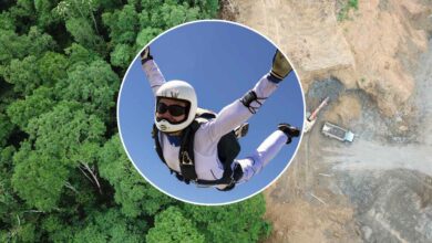 Le parachutiste Luigi Cani saute à 300 km/h pour semer 100 millions de graines en Amazonie
