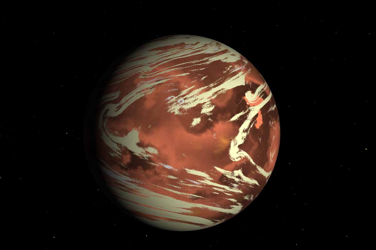 K2-18 b est une super exoplanète terrestre qui orbite autour d'une étoile de type M. Sa masse est de 8,92 Terres, il lui faut 32,9 jours pour terminer une orbite de son étoile et se trouve à 0,1429 UA de son étoile. Sa découverte a été annoncée en 2015