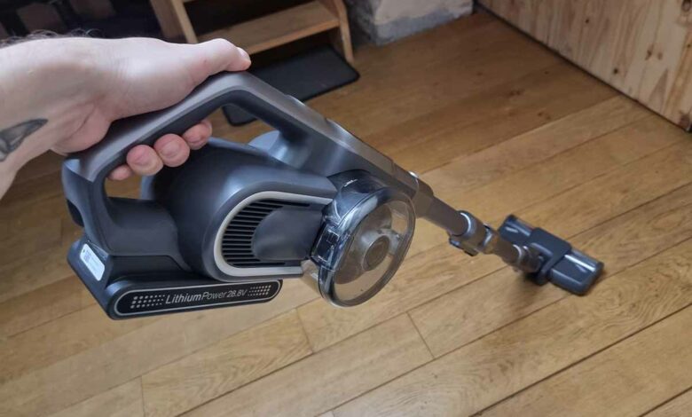 L'aspirateur balai JIMMY H10 Flex.