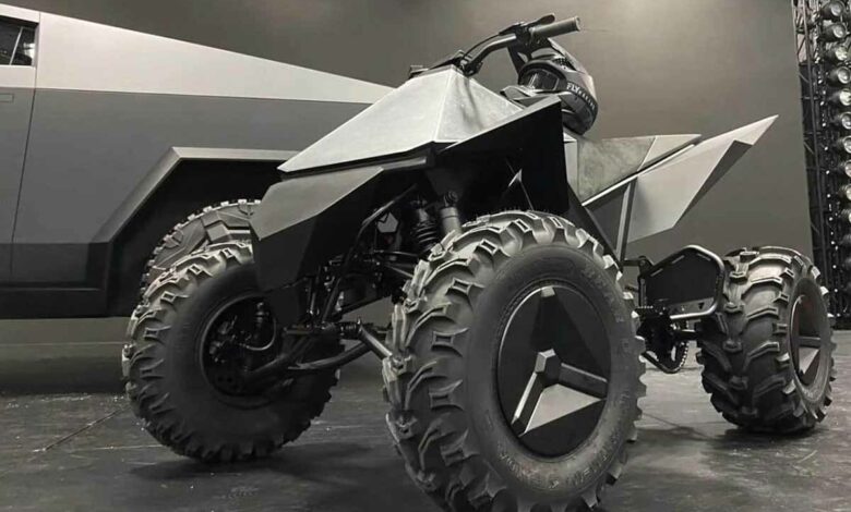 Le Cyberquad de Tesla.