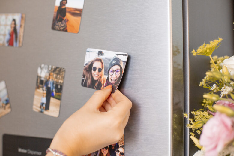 Cheerz, des magnets photo souvenirs pour personnaliser votre réfrigérateur.