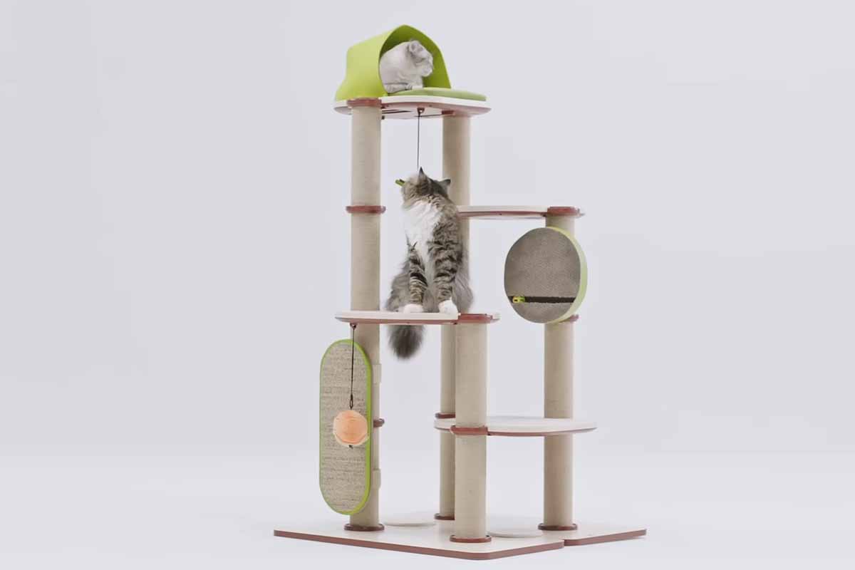 Déco insolite : des chats en légo