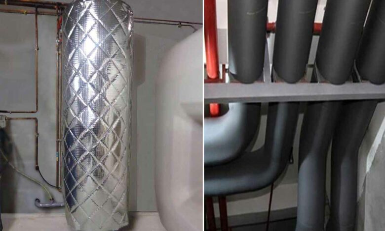 Pourquoi et comment isoler des tuyaux d'eau chaude qui passent dans des  espaces non chauffés (caves, combles, garages) ? Consommer Durable