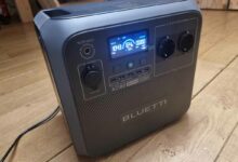 Première recharge de la batterie.