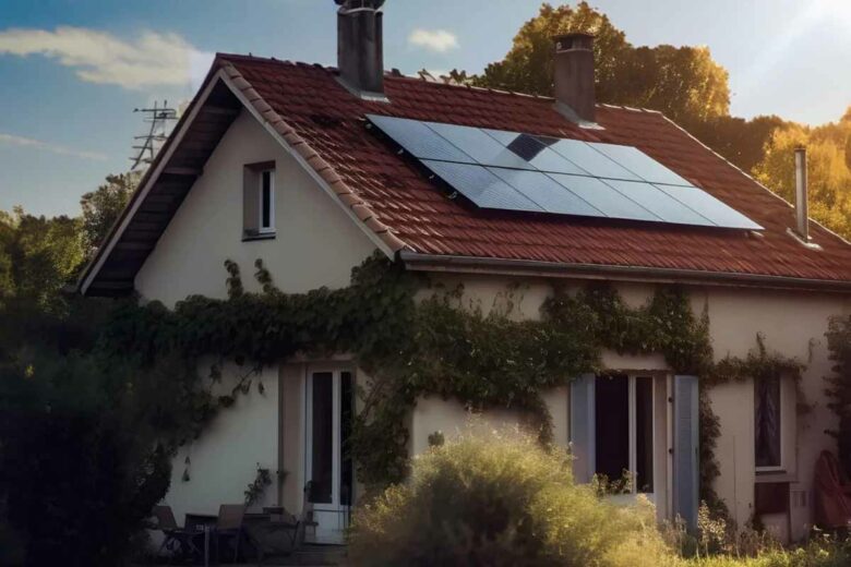 Des panneaux solaires installés sur une toiture.