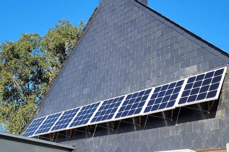 Vous pouvez poser votre kit solaire partout chez vous où l'ensoleillement le permet.