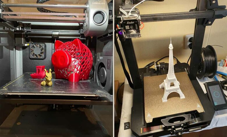 Avec l'impression 3D, il est possible de créer toutes sortes d'objets.