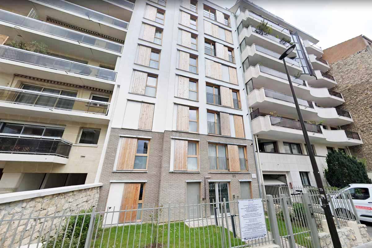 Un immeuble de 8 étages avec du béton de chanvre voit le jour à Boulogne-Billancourt. Crédit photo : Google Map