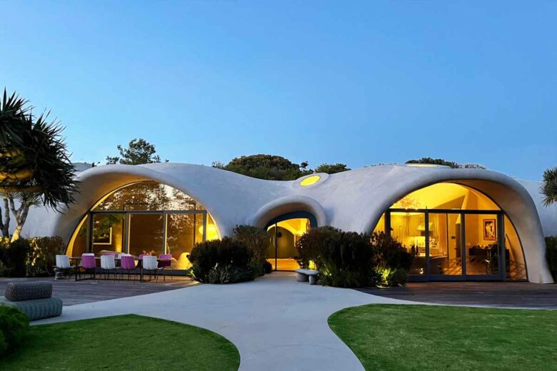 Une maison en béton Binishell.