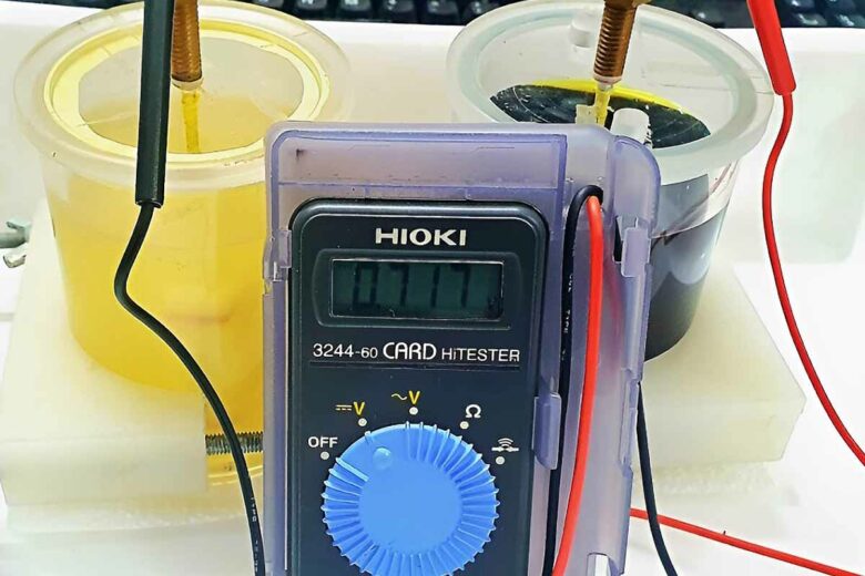 Un MFC fonctionnel utilisant des électrodes à base de NS-CNP générant 0,7 V lors du traitement des eaux usées.