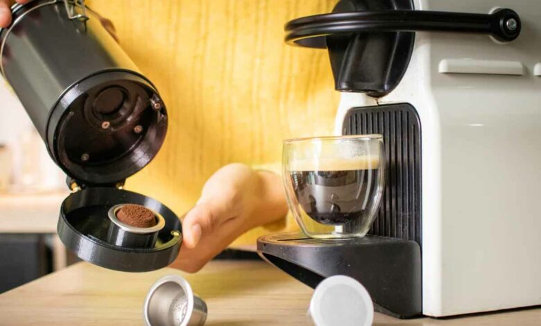 Le systeme Caps Me pour faire votre café avec des dosettes réutilisables.