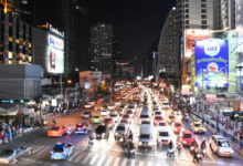 Un embouteillage à Bangkok.