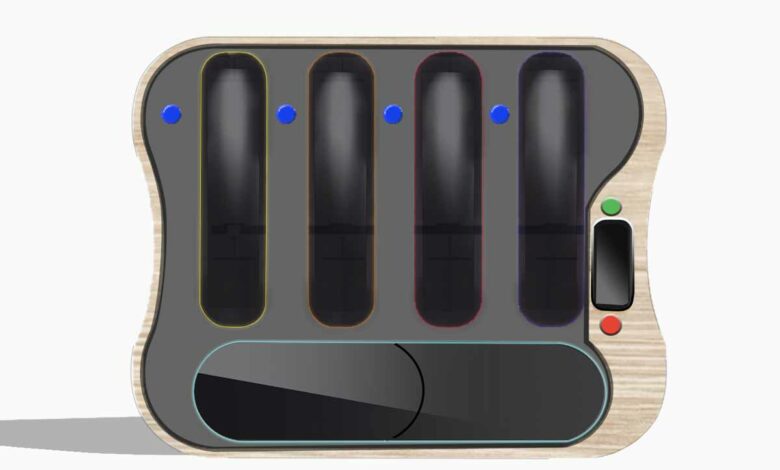 Le Tetra Closet, un concept de dressing intelligent.