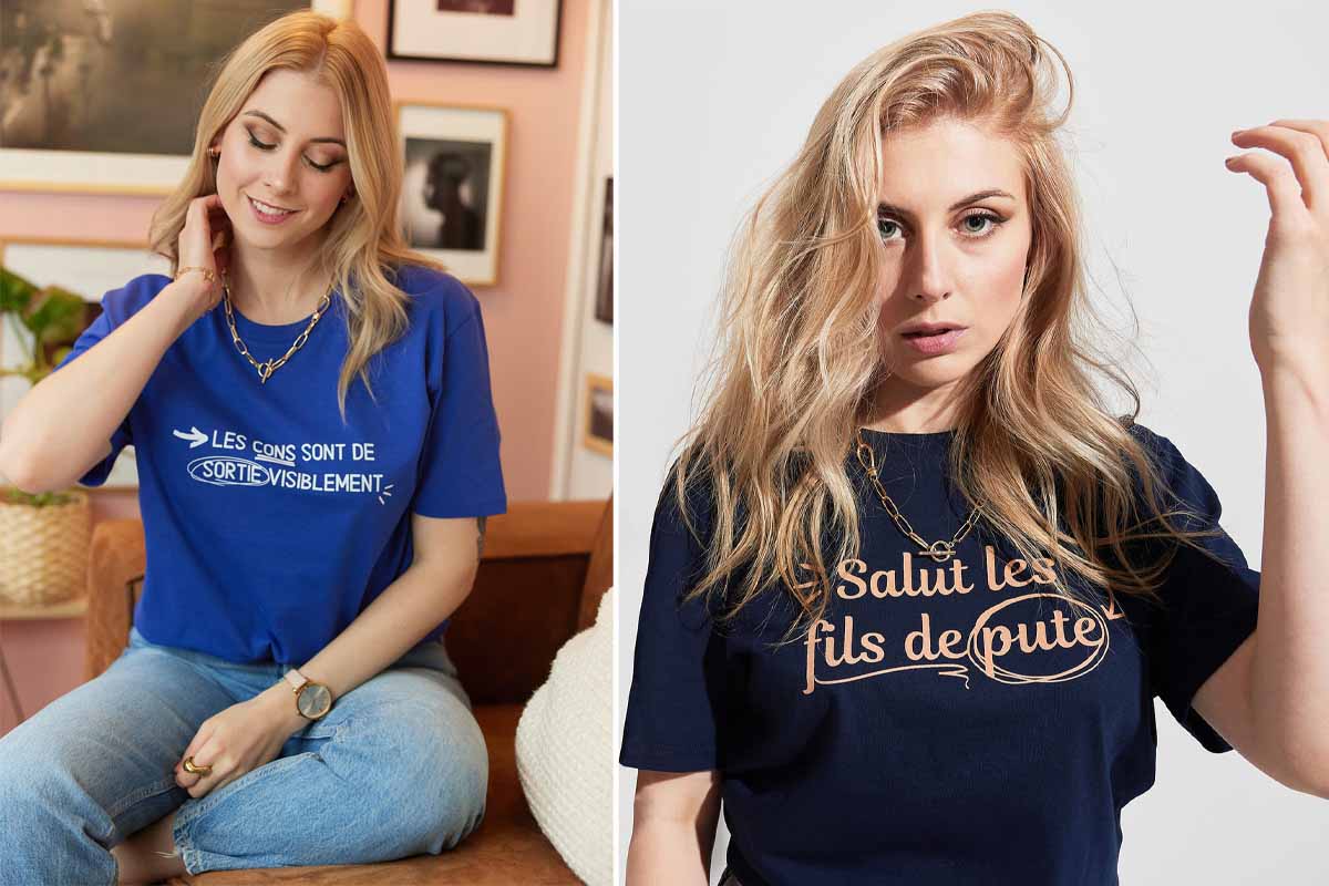 L'humoriste belge Laura Laune lance Trashh, une boutique de vêtements et accessoires.