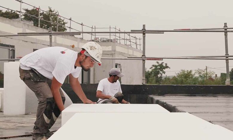 Le premier isolant (PSE) 100 % recyclé pour les chantiers de construction.