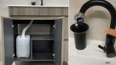 Un dispositif très innovant pour économiser l'eau froide de la salle de bain.