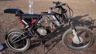 L'invention d'une moto qui fonctionne à La bicyclette à l'hydrogène-éthanol.