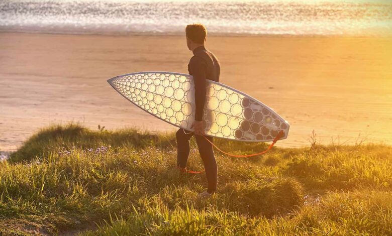 Des planches de surf imprimées en 3D.