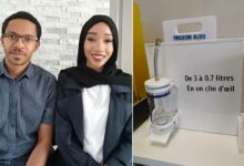 L'invention d'un robinet écoresponsable pour les mosquées de Touflati Hamada et Soifouani Msaidie. Crédit photo : Trésor Bleu