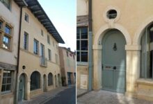 Une maison romane de 1091 à Cluny (20 rue du Merle).
