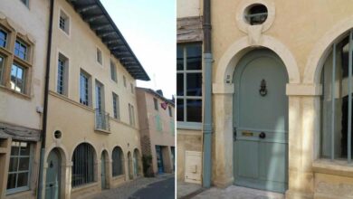 Une maison romane de 1091 à Cluny (20 rue du Merle).