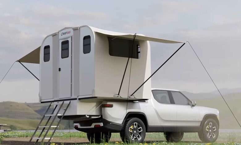 « La première cabine pliante au monde se transforme en quelques minutes. »