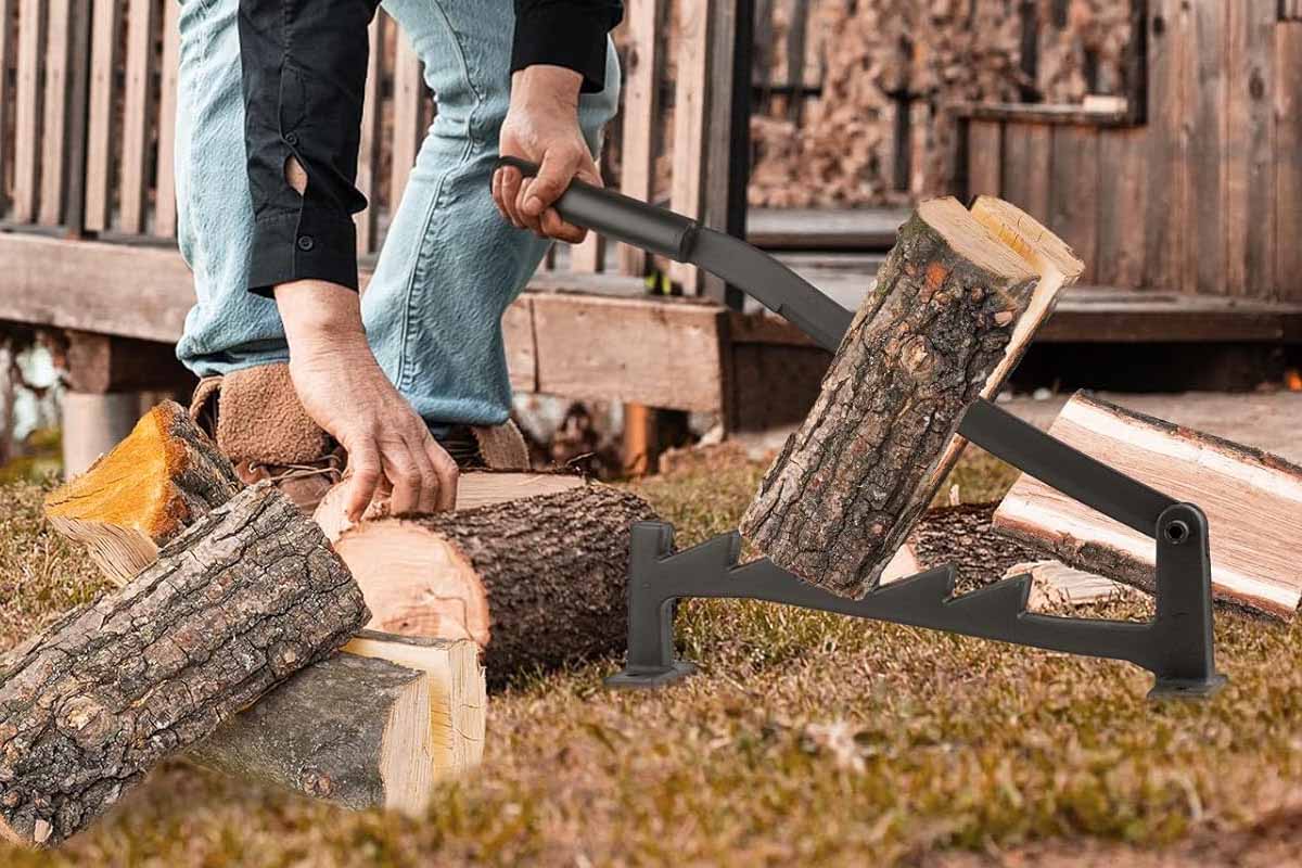 MISNODE : l'invention d'une ingénieuse fendeuse de bûche murale pour fendre  le bois sans effort - NeozOne