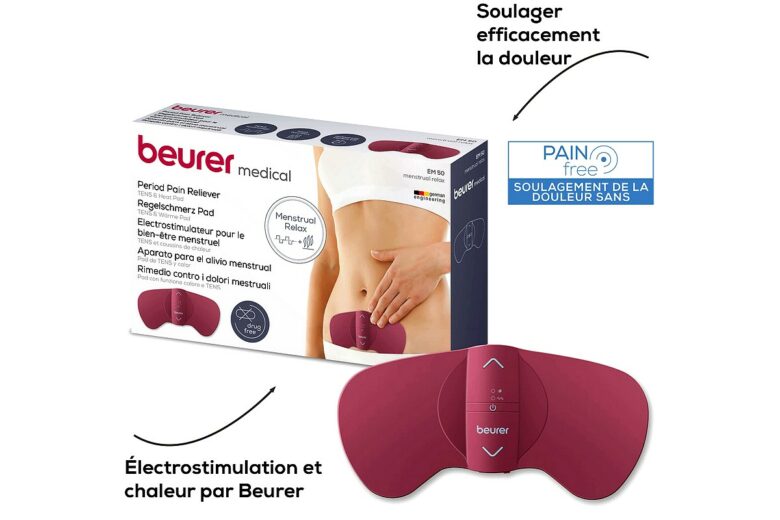 Un petit appareil discret pour soulager les douleurs liées aux règles.