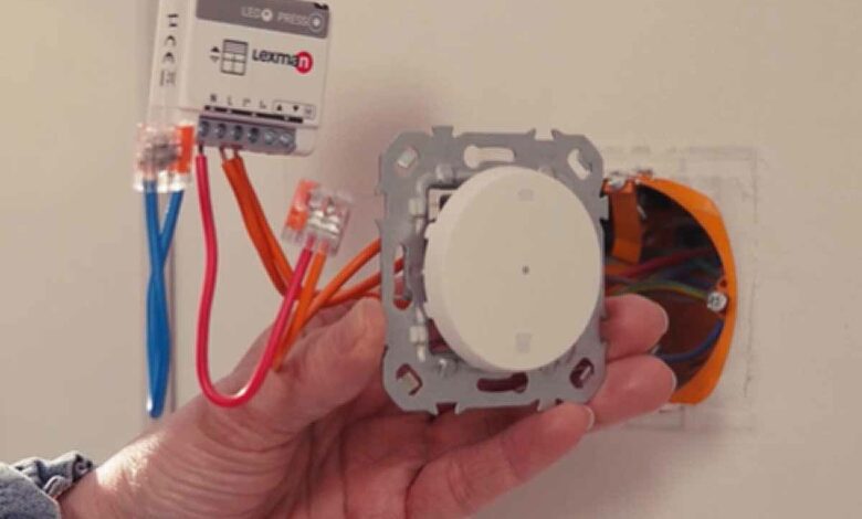 Un module connecté Lexman pour volets roulants.