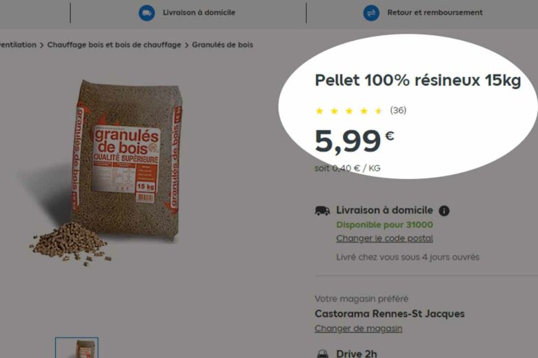 Les pellets premium 100 % résineux