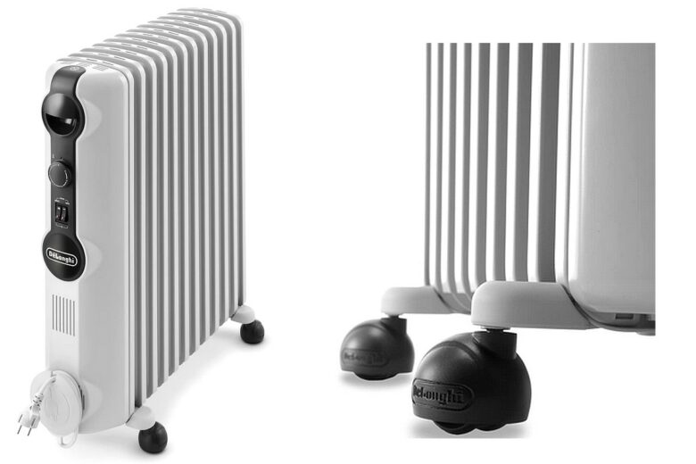 Un petit radiateur bain d'huile qui vous suivra partout de pièces en pièces pour vous réchauffer. 