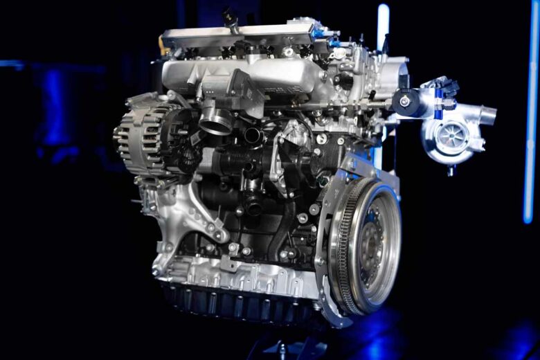 Le moteur 2L turbo de Avl génère un couple de 500 Nm à 3000 - 4000 tr/min.