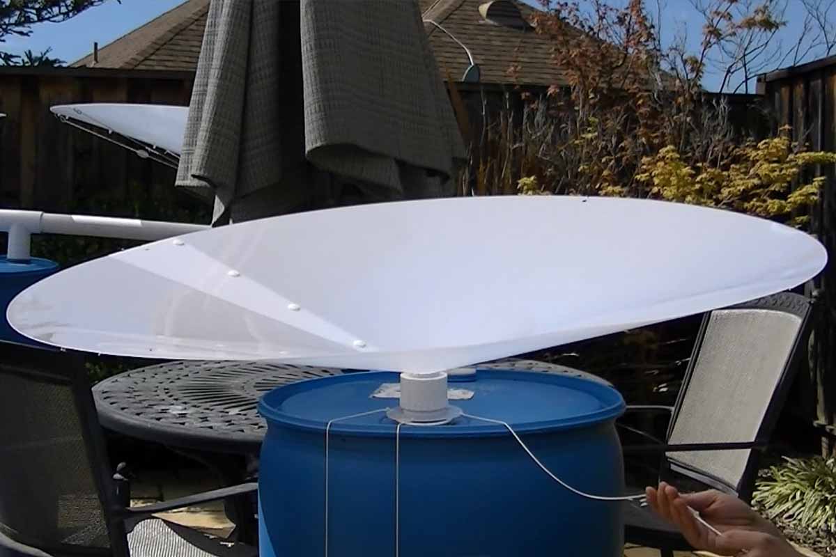 Le Rainsaucer permet d'optimiser la récupération d'eau de pluie.