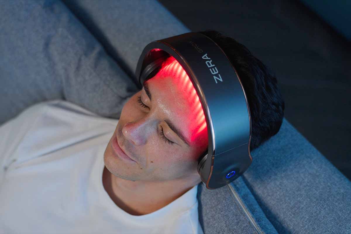 Le casque laser Zera grow permet de stimuler la repousse et la croissance des cheveux.