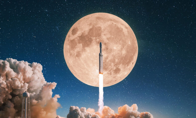 Vous pouvez désormais envoyer vos cendres sur la Lune ou en orbite.