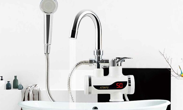 Le robinet électrique ATWFS avec chauffe-eau instantané intégré est à 25,10  € (- 42 %) sur cette marketplace - NeozOne
