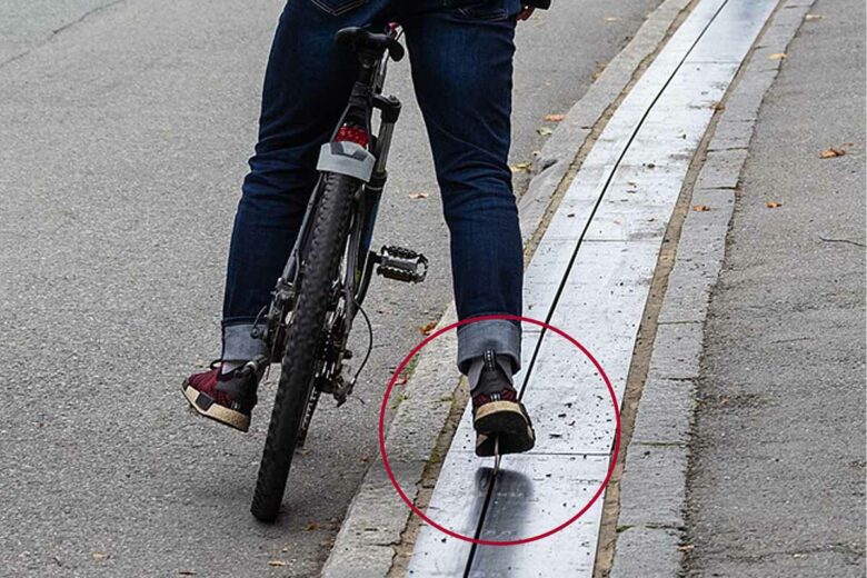 L'ascenseur à vélos Trampe ( en norvégien: Sykkelheisen Trampe ) est un ascenseur à vélos situé à Trondheim, en Norvège, inventé et installé en 1993 par Jarle Wanwik.