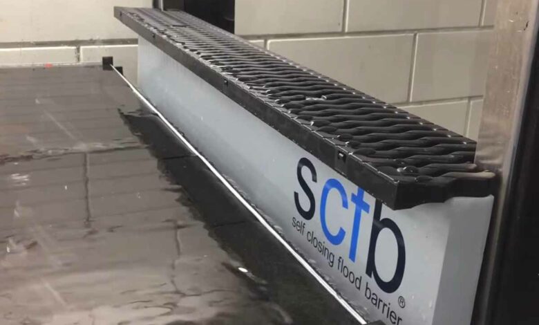 L'invention d'un système unique et efficace de défense contre les inondations.