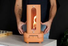 Tornado - Chauffez et parfumez votre maison avec une flamme tournante