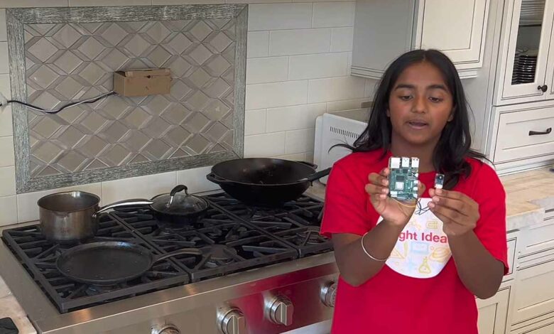 Shanya Gill et son invention.