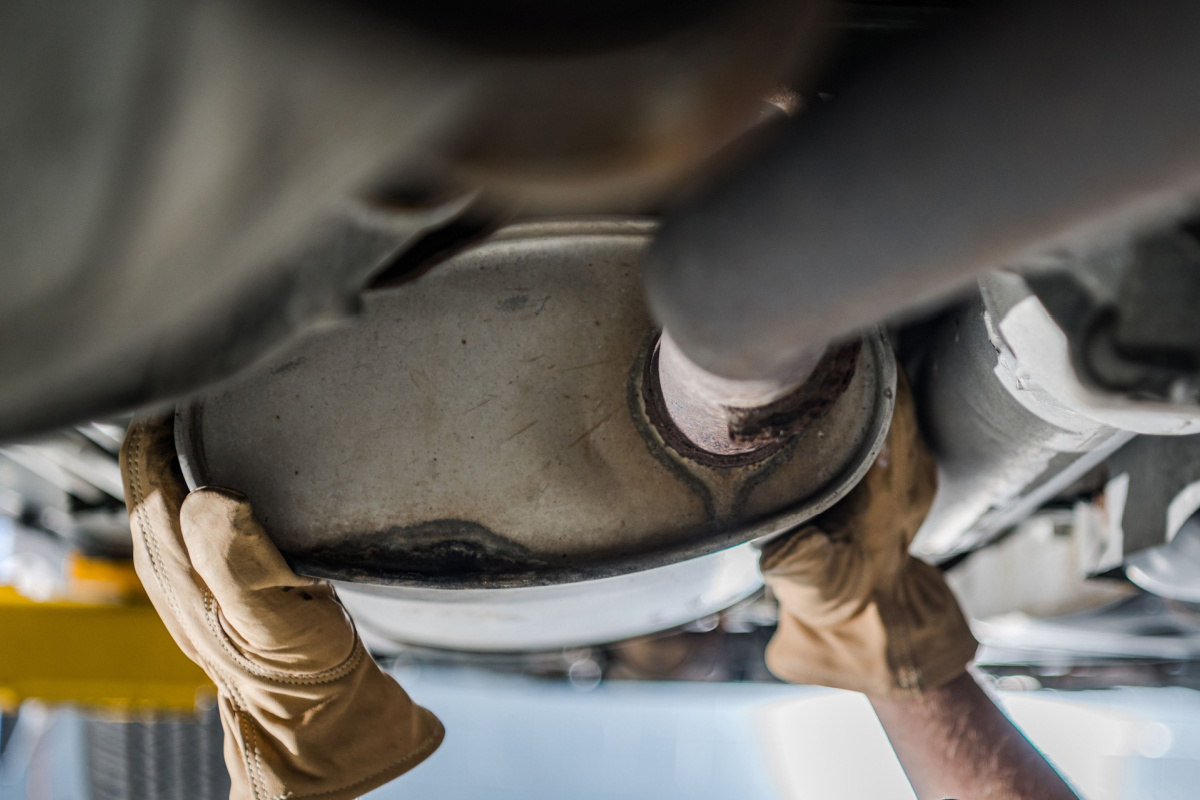 Un nouveau dispositif pour empêcher le vol de pots catalytiques.