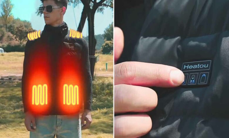 Heatou un gilet chauffant en graph ne r volutionnaire avec