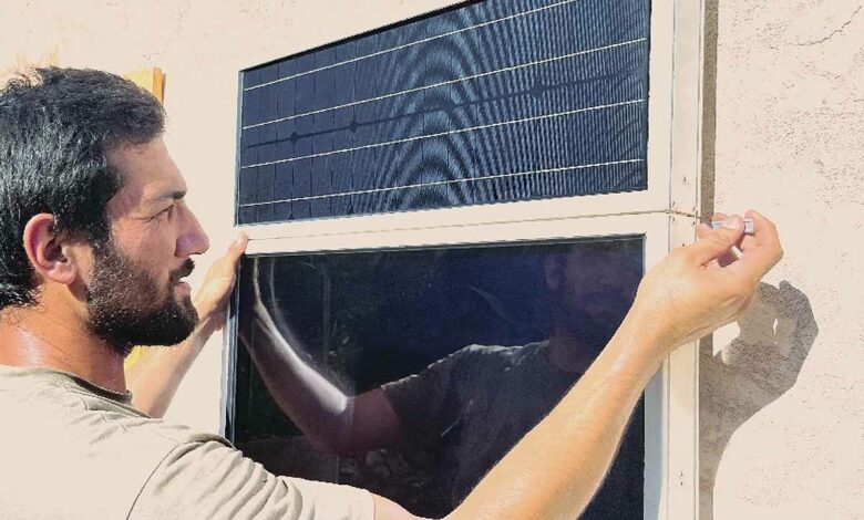 L'invention d'un panneau solaire thermique prêt à l'emploi.