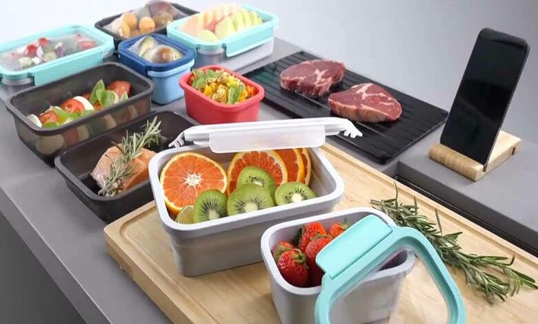 La préparation et le tri des aliments deviennent un jeu d'enfant.