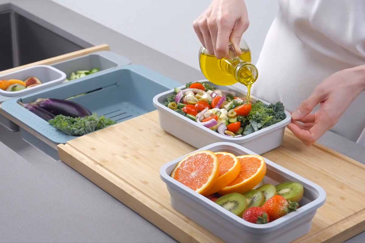 FlexiBoard (ré)invente la planche à découper de cuisine tout en un,  multifonctionnelle et modulaire - NeozOne