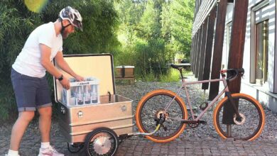 La remorque électrique Paxxter aide à rendre le transport de marchandises plus facile.