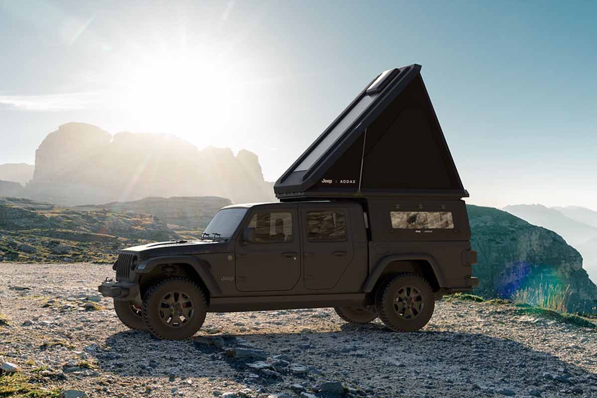 Le module de toit Addax pour le Jeep Gladiator sera mis en vente à partir de 2024.