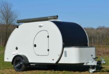 Une mini caravane « pour les voyageurs en solo, les couples, qui ne veulent pas faire trop de cuisine pendant leurs séjours ».